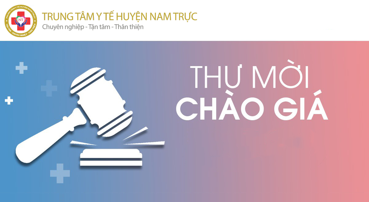 Mời báo giá vật tư y tế